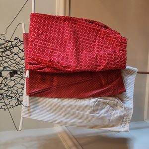 Talbots capris 3 pairs